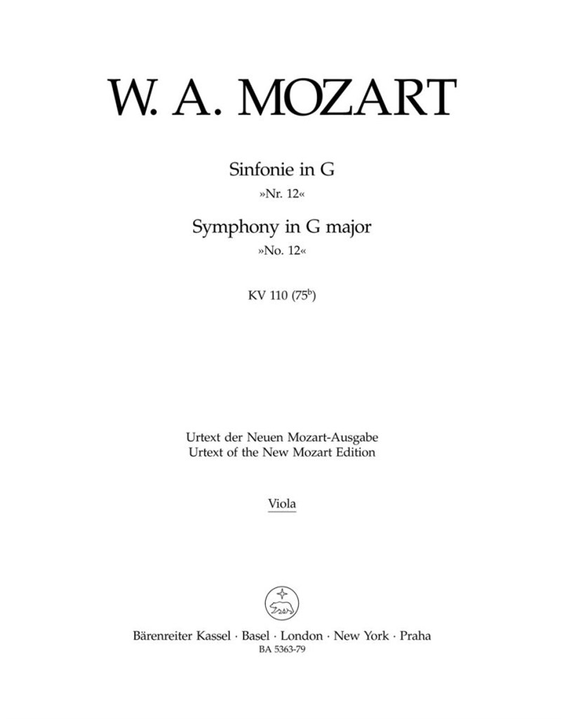 Symphony G Major No. 12